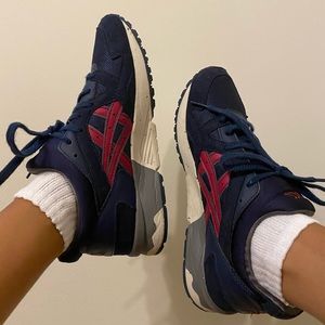 ASICS Gel Lyte V "Navy/Burgundy"